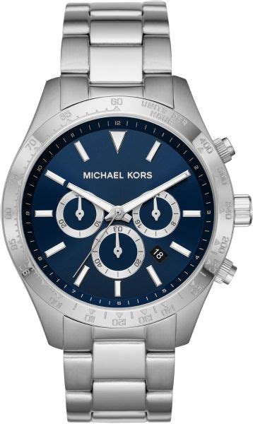 michael kors herenhorloge blaue|michael kors men's blue.